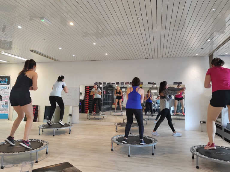 activité trampoline